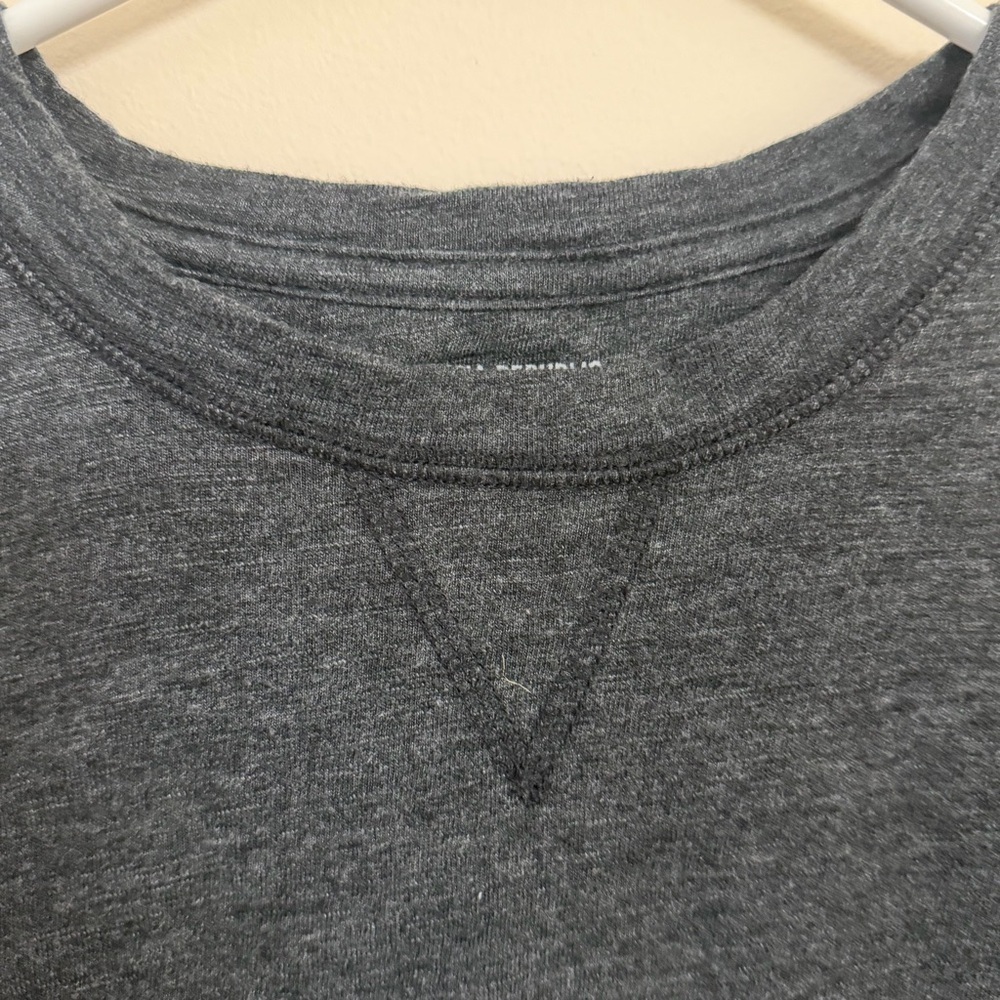 Banana Republic Charcoal Crewneck Top - Picture 2 of 4